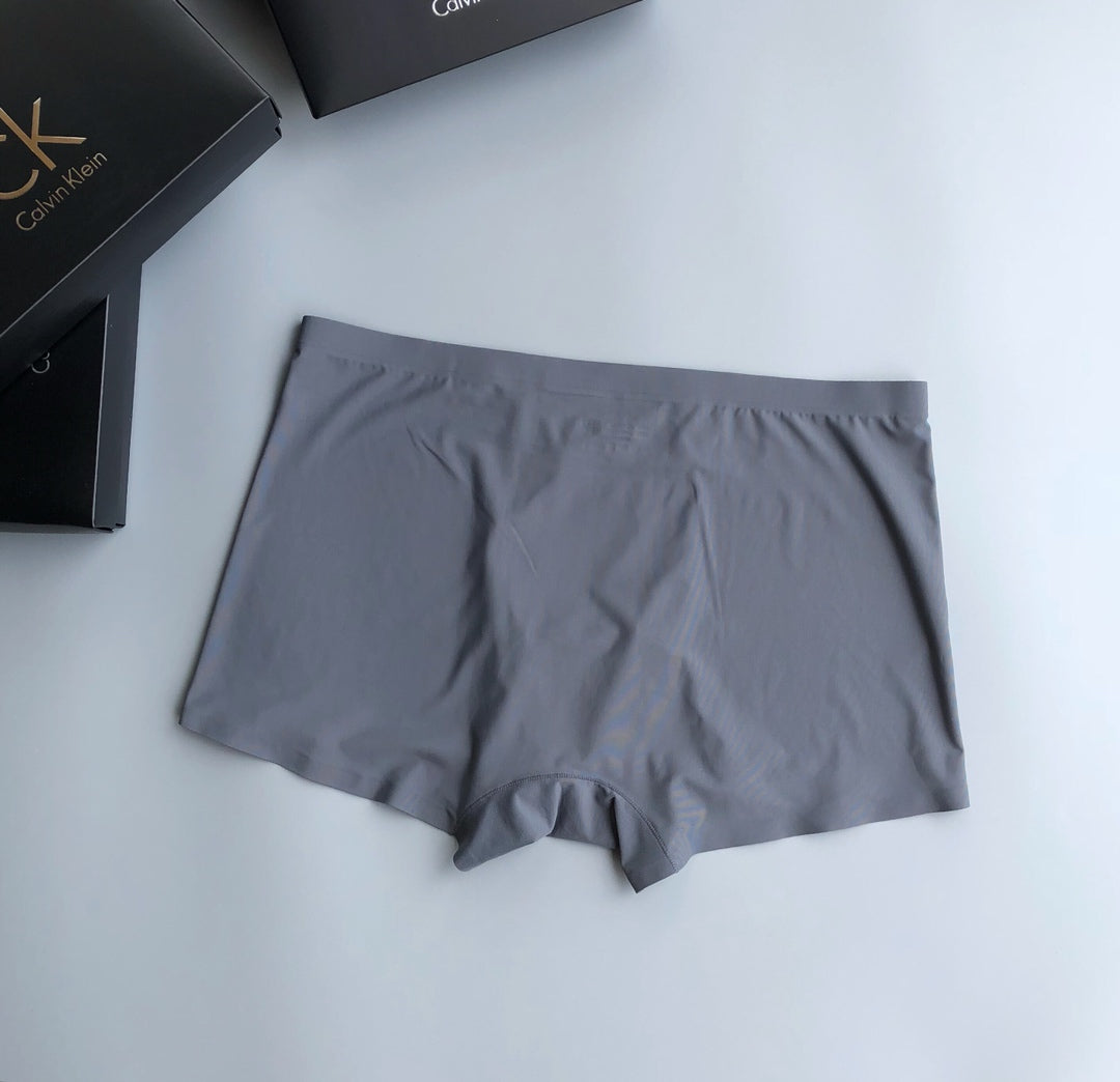 Calvin Klein Visible All-Over Pattern And Logo Details Men's Boxer Briefs - 3-Piece Box