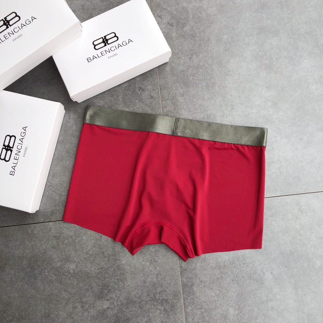 Balenciaga Ice-Silk Men's Boxer Briefs - 3-Piece Box - Sizes L-XXXL