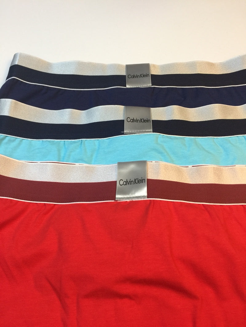 Calvin Klein Wide Waistband Men's Trunk Underwear - 3-Piece Box