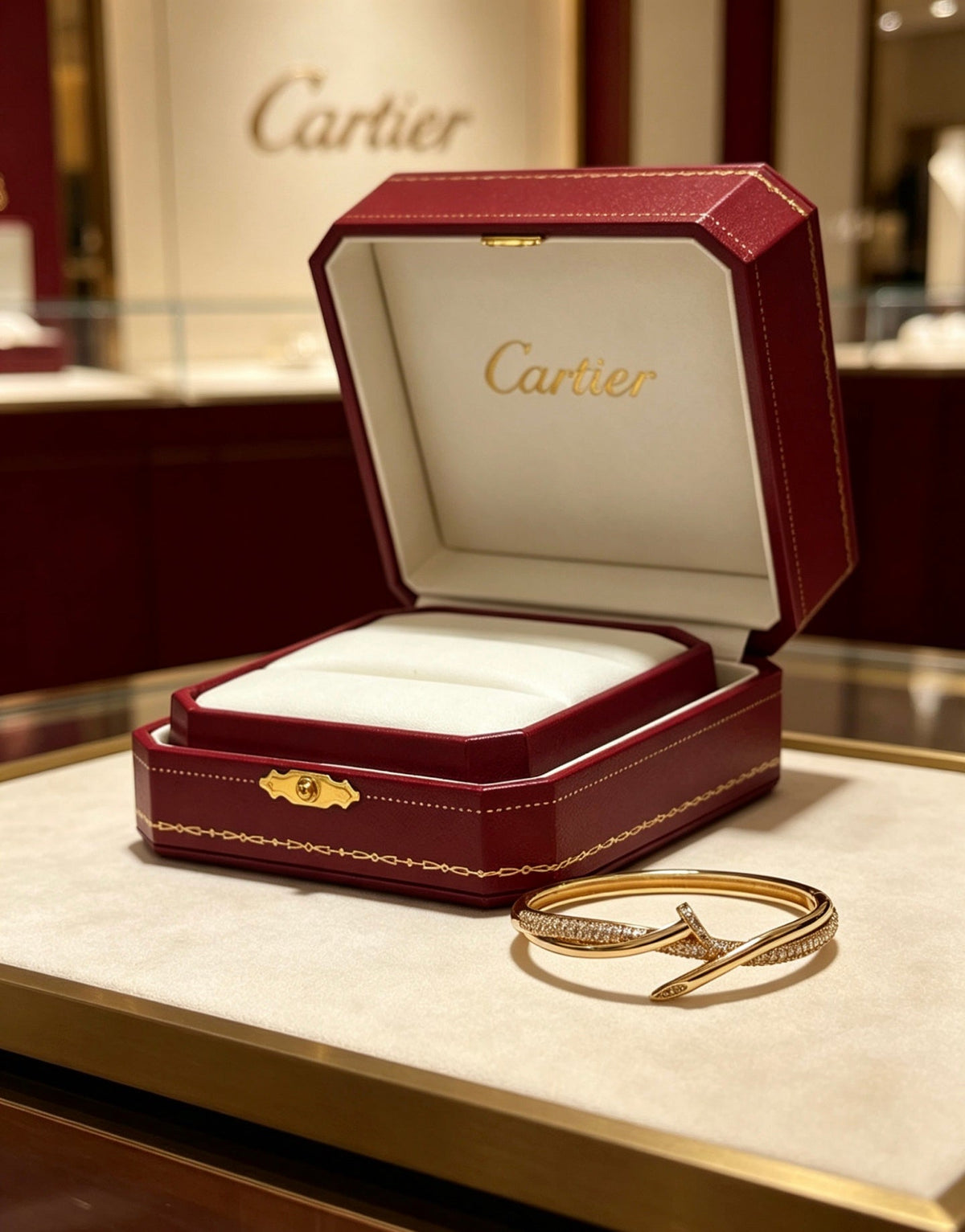 Martin Graham bracelet in polished metal-tone – detail view