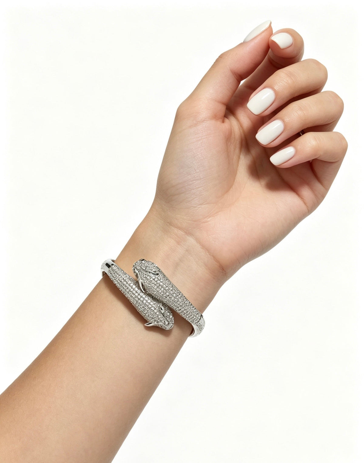 Martin Graham bracelet in polished metal-tone – detail view