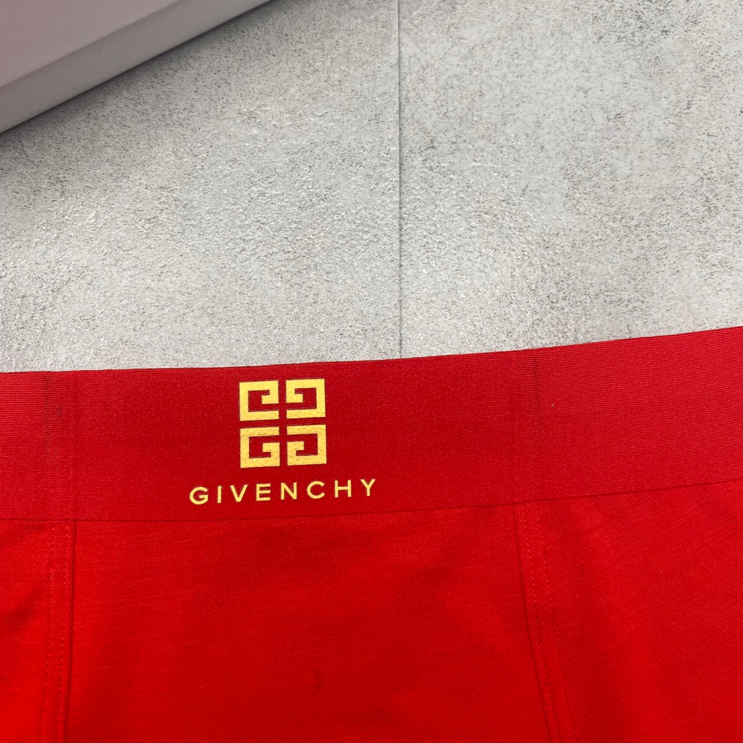 Givenchy Gold Emblem Men's Boxer Briefs - 3-Piece Box