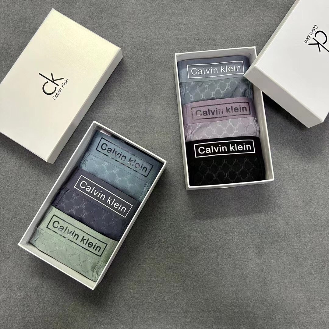 Calvin Klein Pastel Men's Boxer Briefs - 3-Piece Box