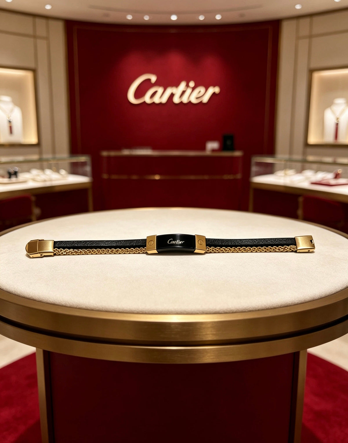 Martin Graham bracelet in polished metal-tone – detail view
