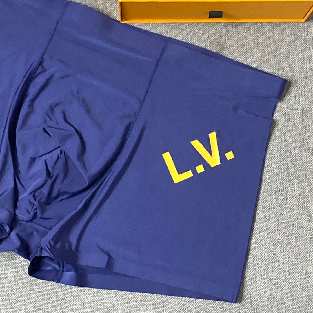 Louis Vuitton Ice-Silk Men's Boxer Briefs - 3-Piece Box - Sizes L-XXXL