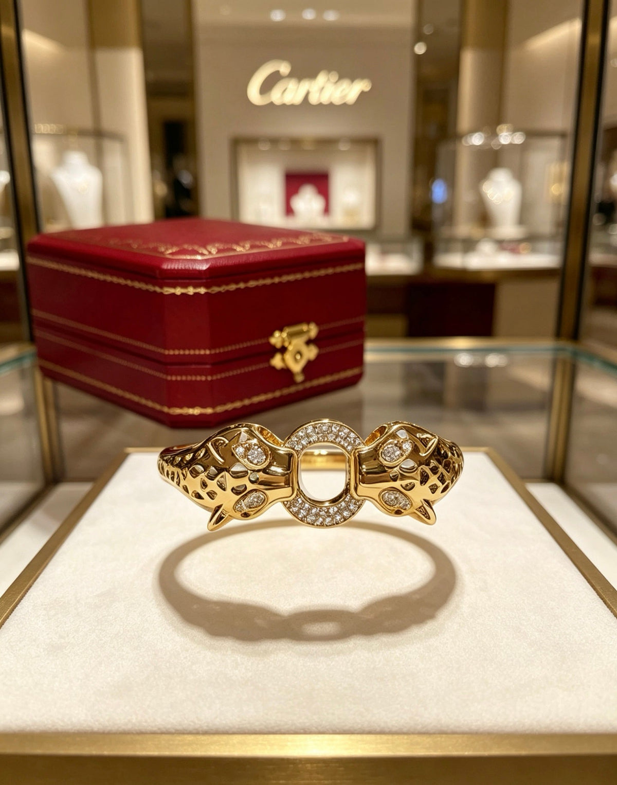 Martin Graham bracelet in polished metal-tone – detail view