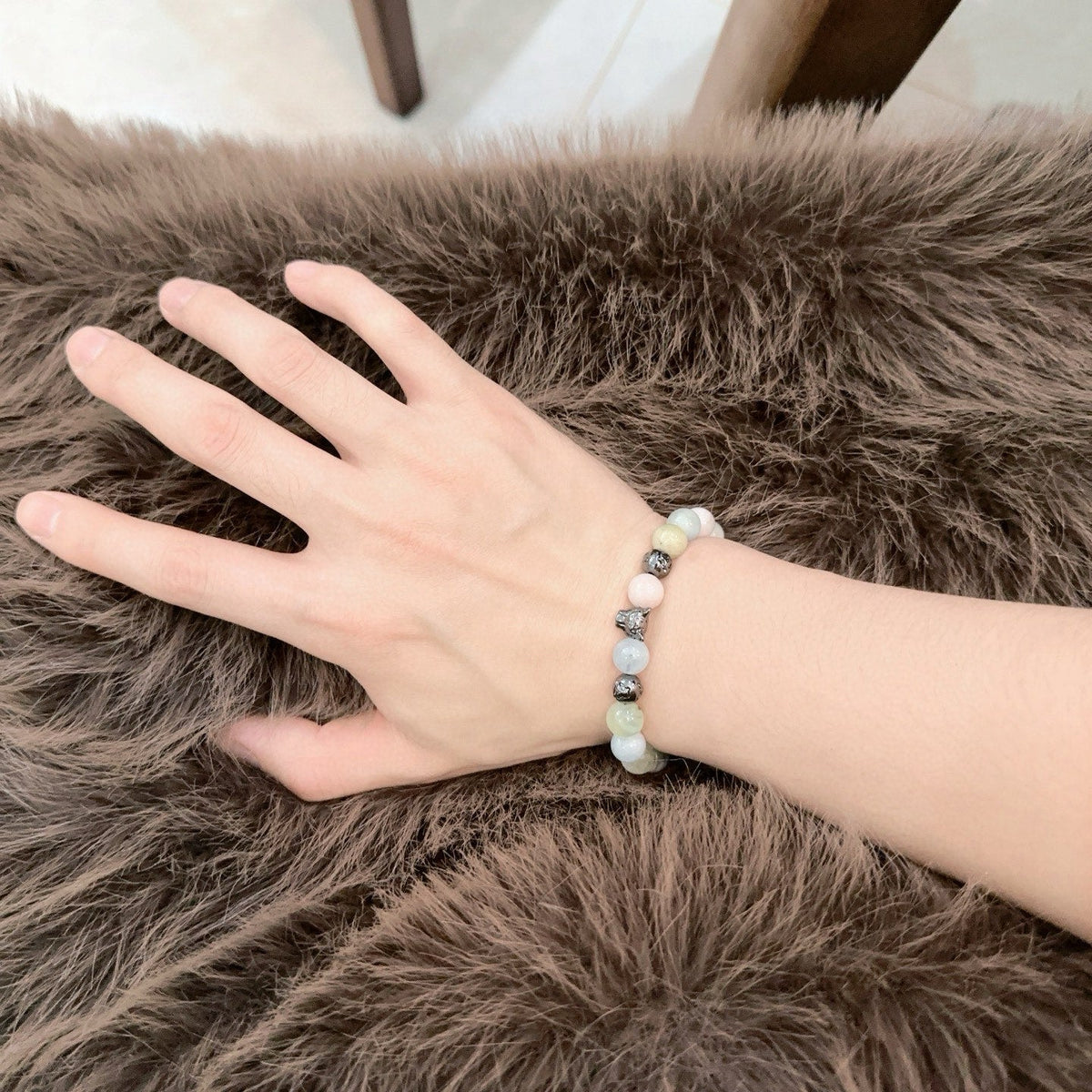 Martin Graham bracelet in polished metal-tone – detail view