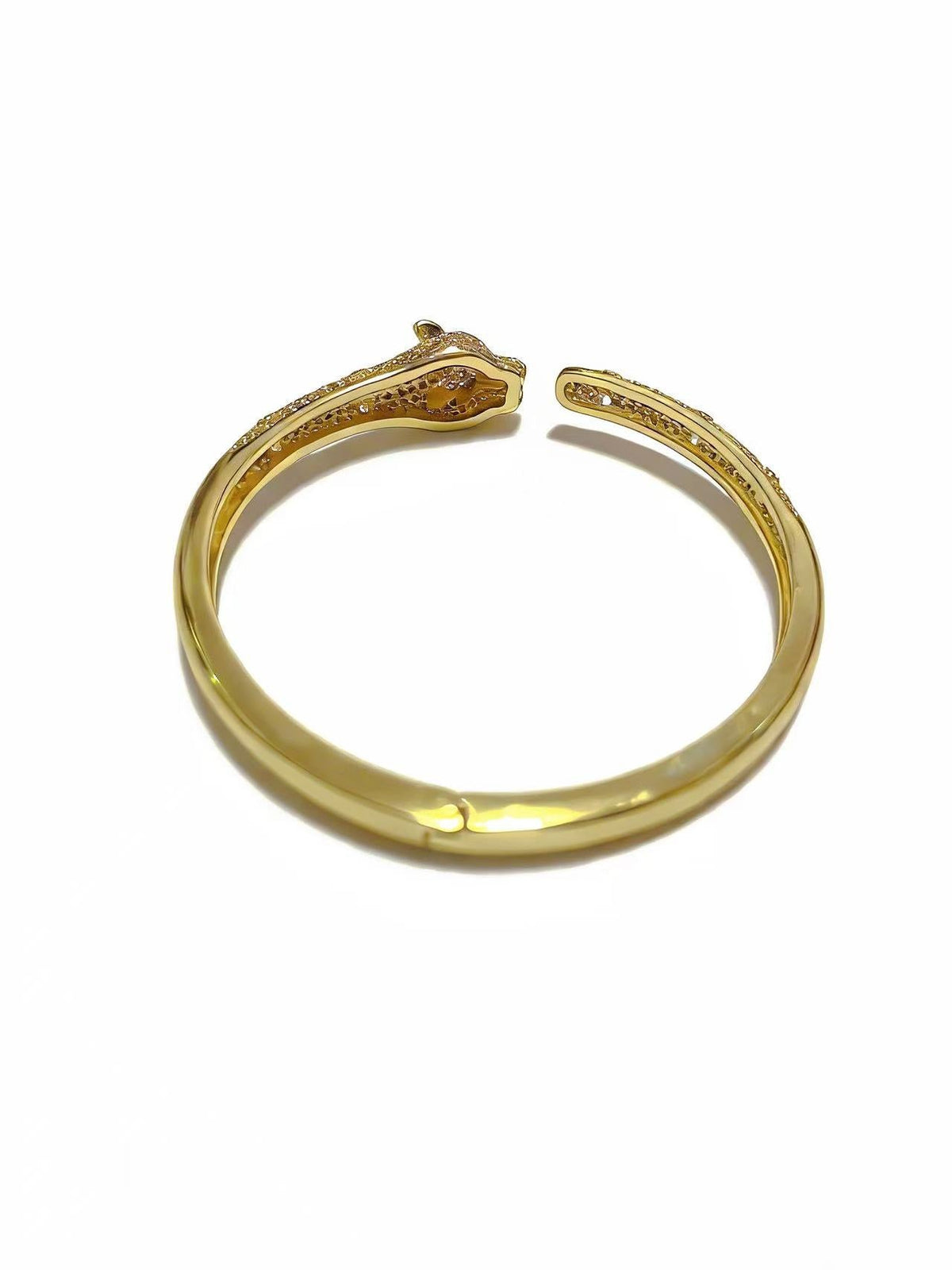 Martin Graham bracelet in polished metal-tone – detail view