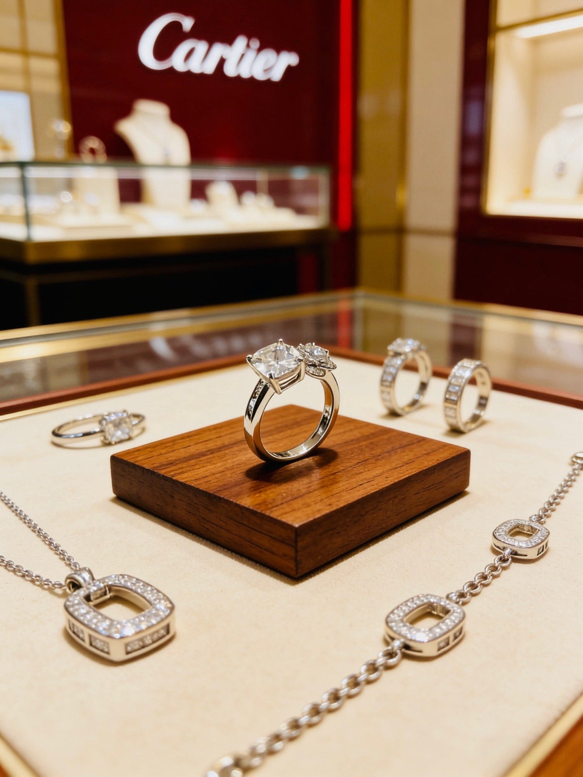 Martin Graham ring in polished metal-tone – detail view